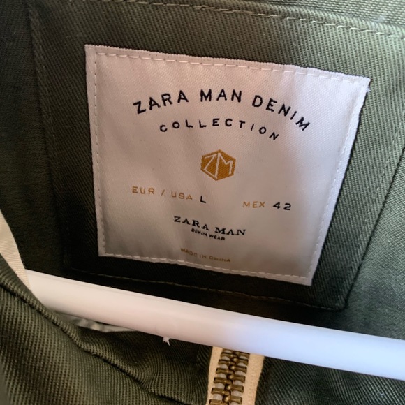 Zara Man Pullover Jacket Half Zip - Picture 3 of 3